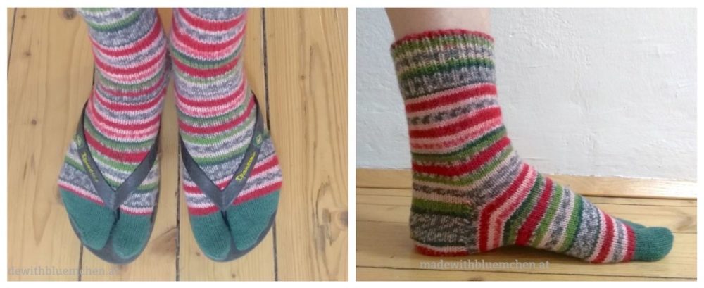 Wunderschne Flip Flop Socken Fotos